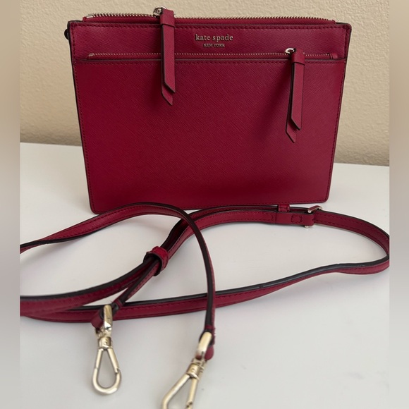 Kate Spade Burgundy Crossbody Bag - Picture 1 of 6
